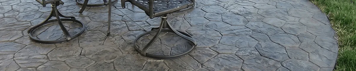 Garden relaxation area with professionally installed stone flooring in Clearwater FL
